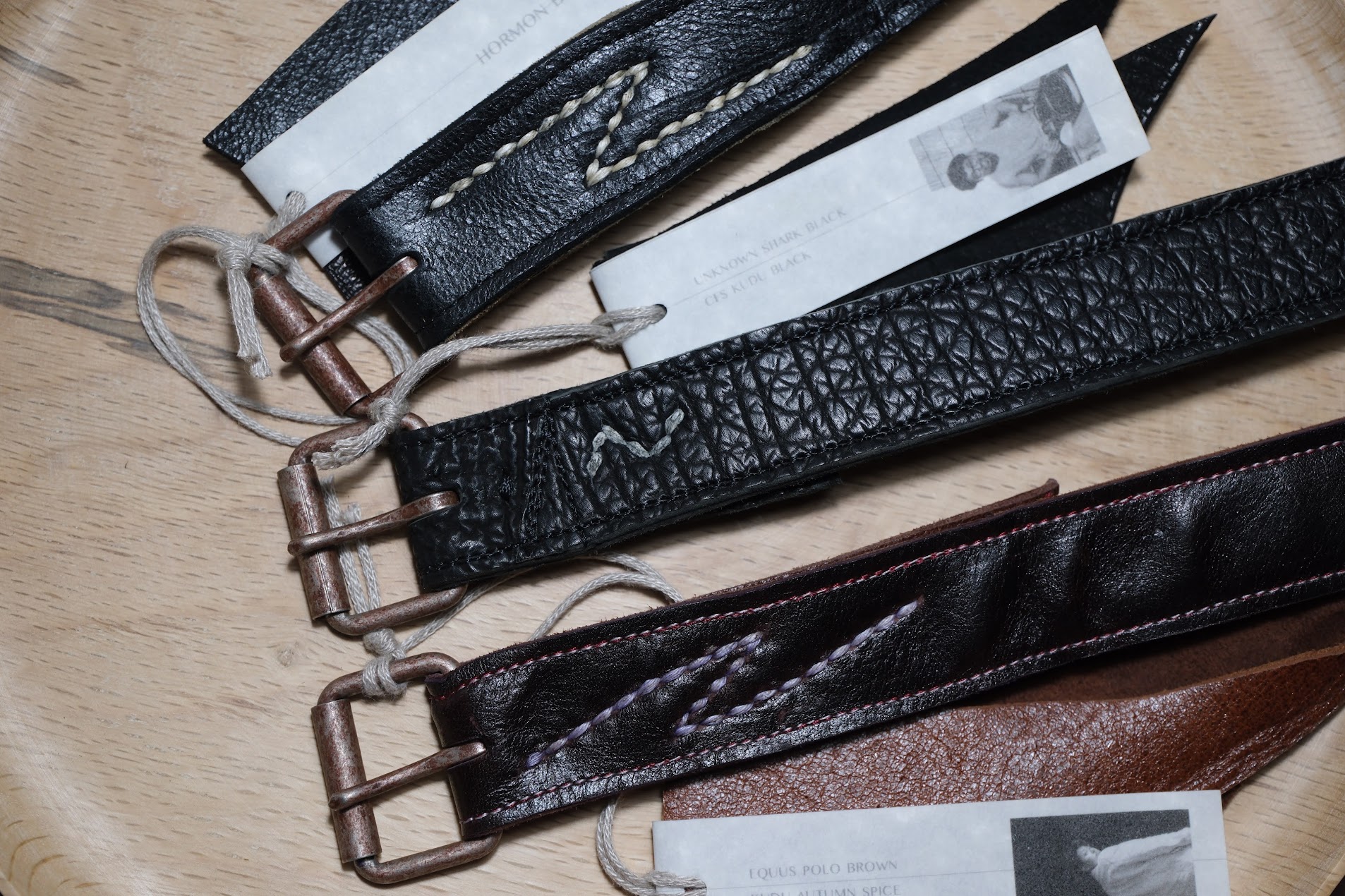 HORMON LEATHER BELT